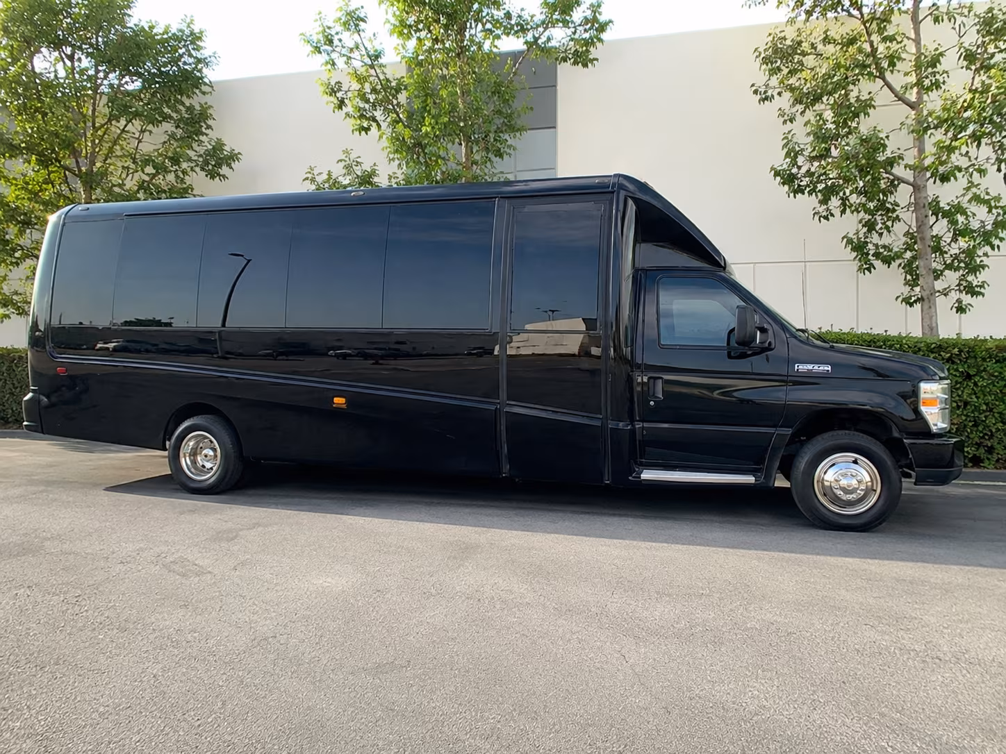buses for bands and performers traveling through the hoboken area