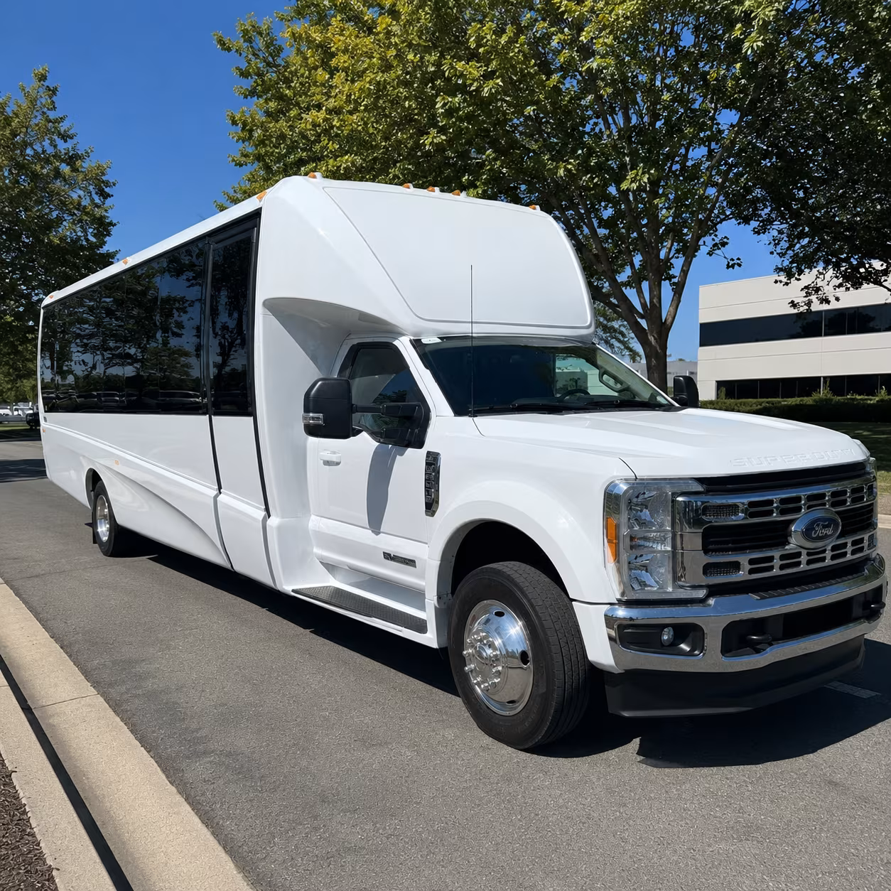 employee shuttle buses for hoboken s growing corporate corridor