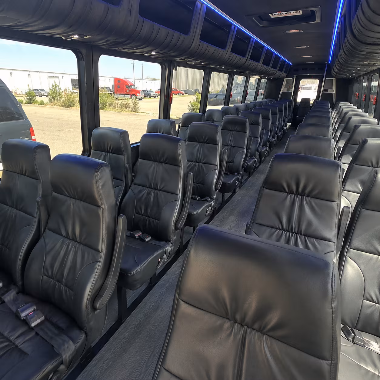 hoboken concert transportation onboard seating