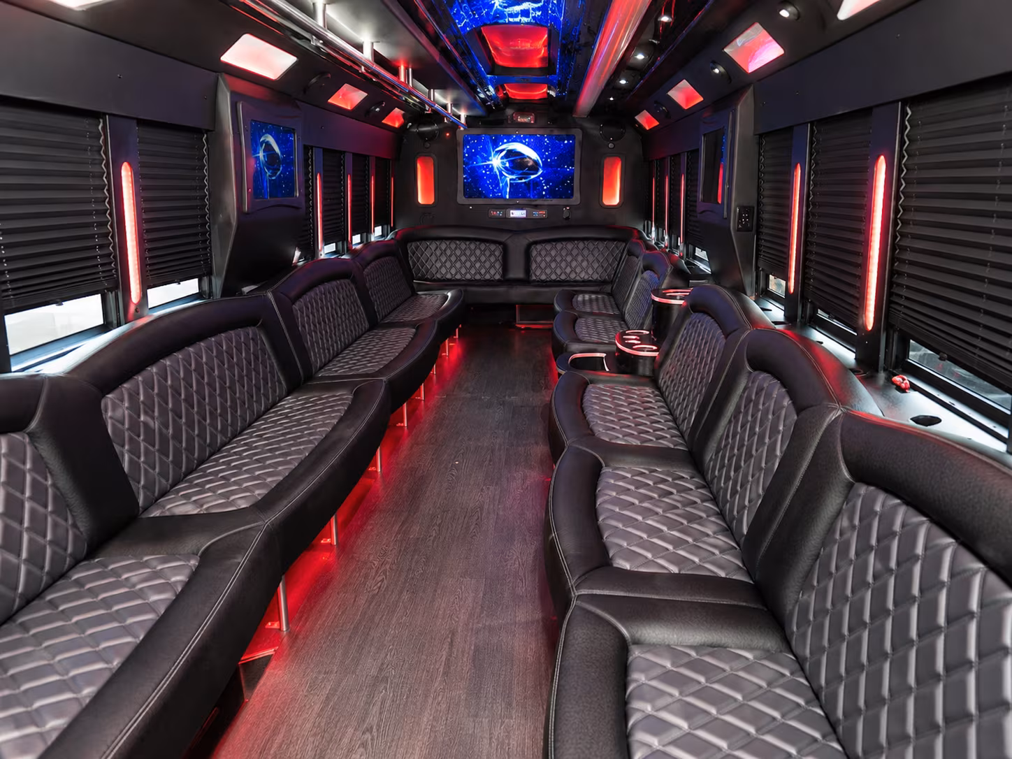hoboken sporting event party bus rental