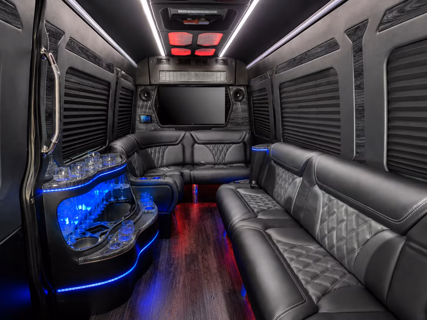 hoboken sprinter limousine inside