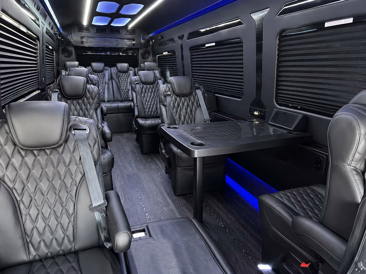 hoboken sprinter van with driver interior