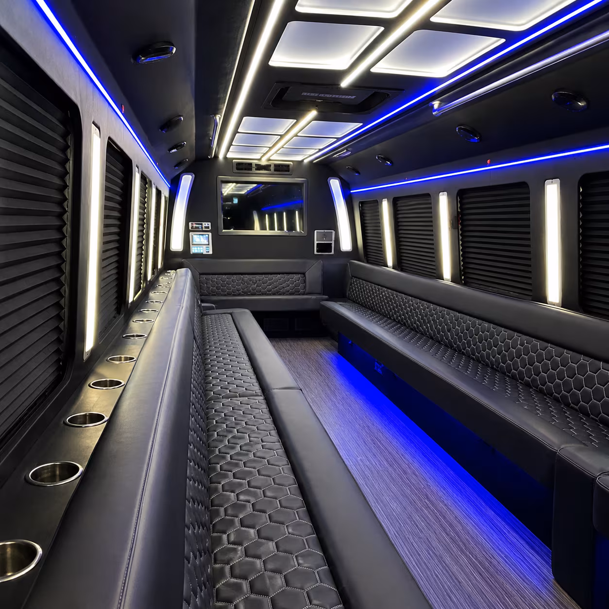 holiday party bus rental