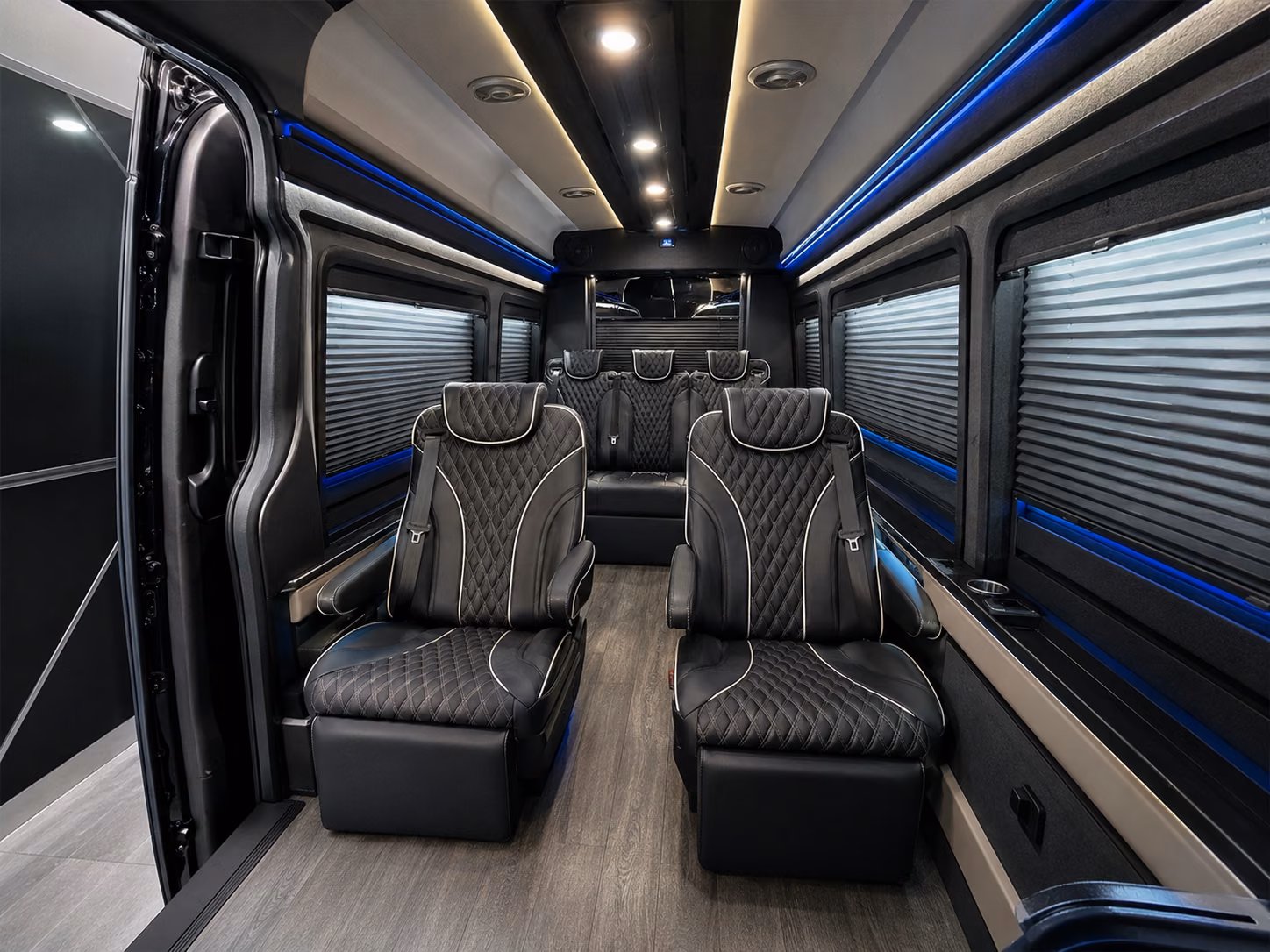 shuttle buses for hoboken construction sites and skilled trade groups